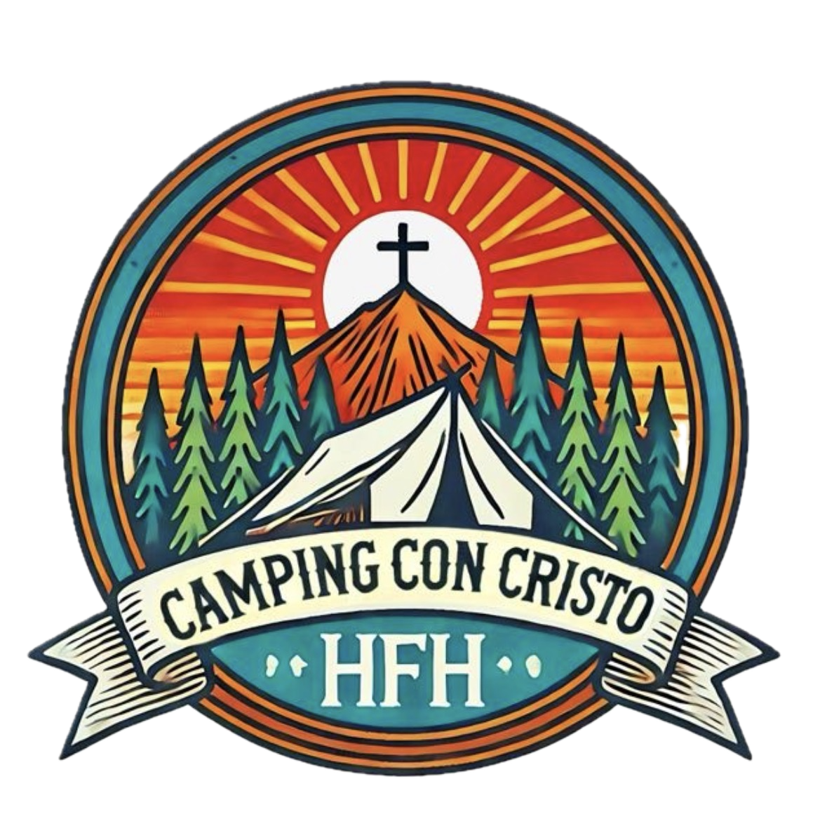 Camping Ministry Logo Hope for Hispaniola - Camping Con Cristo
