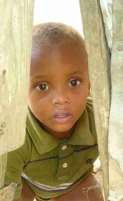Little boy from the Dominican Republic